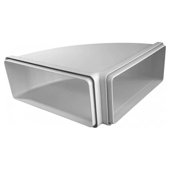 MEPAMSA 90º 220x90 mm Hood Rectangular Plain Elbow To Rectangular