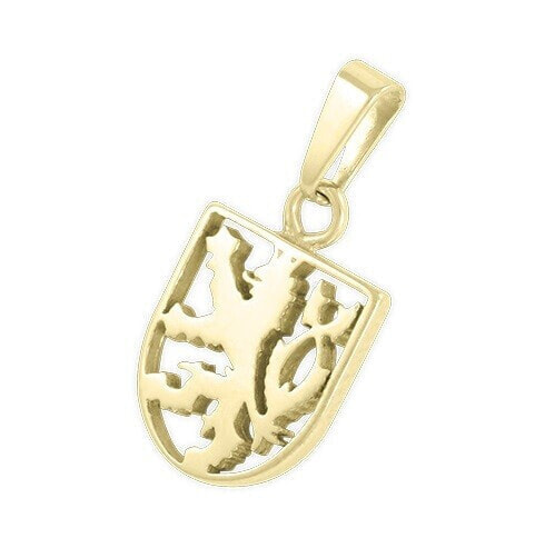 Original gold pendant Czech lion 241 001 01107
