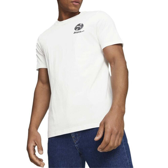 Футболка PUMA Sound Of Graphic Crew Neck Short Sleeve мужская Белая Casual Tops 622