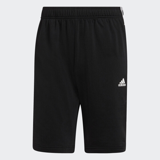 adidas men Primegreen Essentials Warm-Up 3-Stripes Shorts