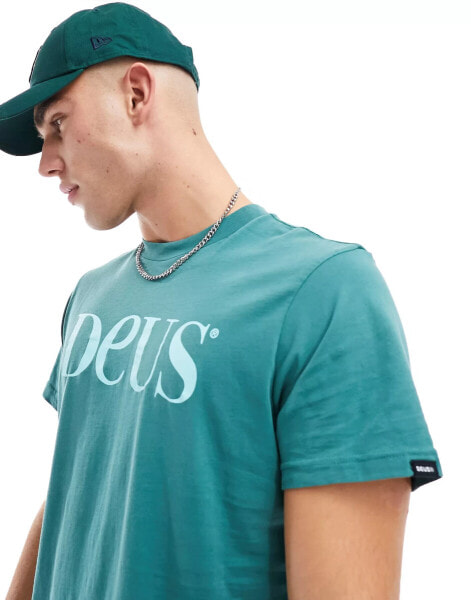 Deus Ex Machina rico t-shirt in green