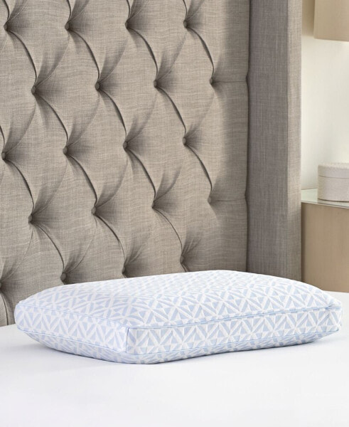 Cool Comfort Memory Foam Gusseted Bed Pillow, King, Created for Macy's