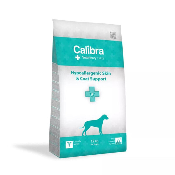 CALIBRA Veterinary diets hypoallergenic skin&coat 12 kg dog food