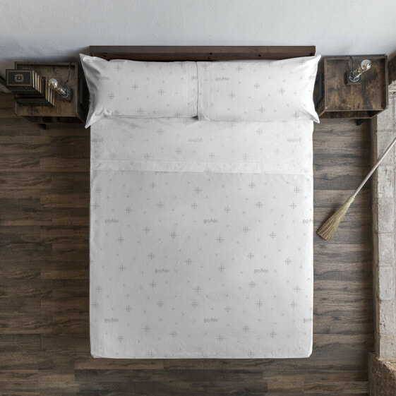 Комплект постельного белья Harry Potter Stars Grey White Nordic без наполнения 175 x 270 см