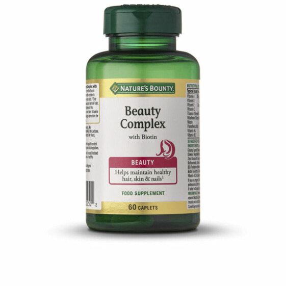 Витамин B7 Nature's Bounty Beauty Complex Биотин 60 штук