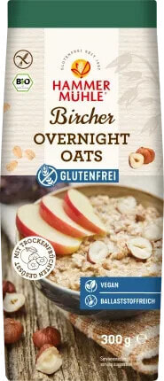 Overnight Oats, Bircher, glutenfrei, 300 g