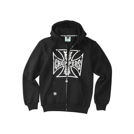 Толстовка West Coast Choppers с капюшоном OG Logo Full Zip