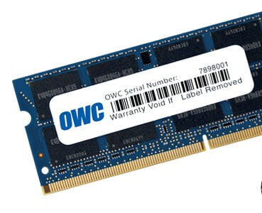 OWC OWC1867DDR3S8GB - 8 GB - 1 x 8 GB - DDR3 - 1866 MHz - 204-pin SO-DIMM - Blue