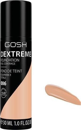 Gosh Dextreme Foundation Full Coverage 006 Honey 30ml