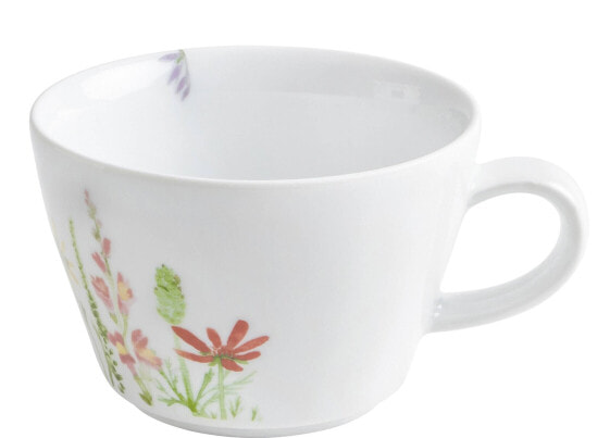 Tasse 0,25 l Wildblume rot/gelb