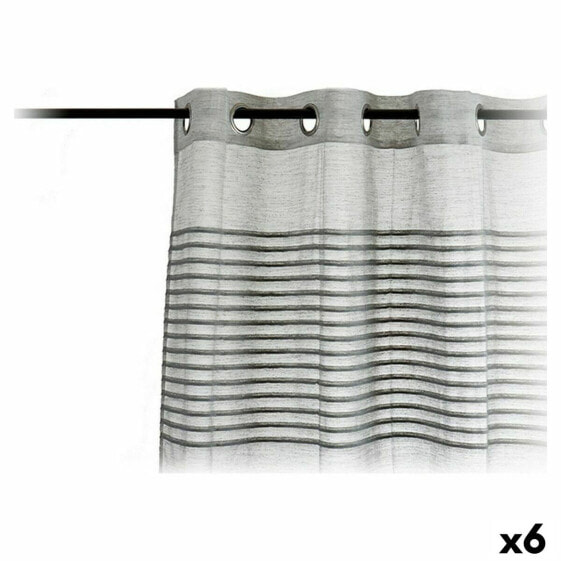 шторы 140 x 260 cm Светло-серый (6 штук)
