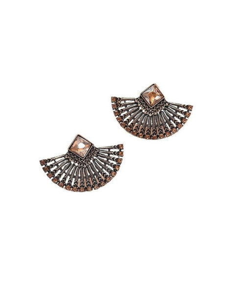 Women's Fan Drop Earrings