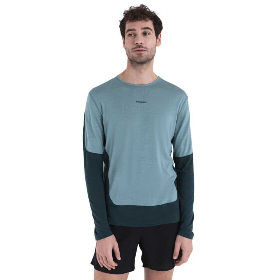 ICEBREAKER Merino 125 ZoneKnit™ Energy Wind long sleeve T-shirt