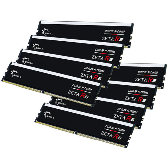 G.Skill Zeta R5 DDR5-6000 RAM, CL30, XMP, ECC reg. - 128 GB Octo-Kit, schwarz