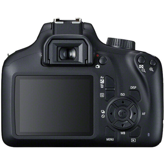 EOS 4000D Kit - SLR Camera - 18 MP CMOS - Display: 6.86 cm/2.7" TFT - Black