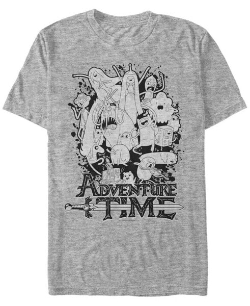 Men's Adventure Time Ink Group Short Sleeve T-shirt