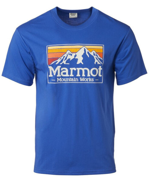 Men's Mountain Works Gradient Logo Graphic Short-Sleeve T-Shirt