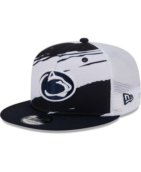 Men's Navy Penn State Nittany Lions Tear Trucker 9FIFTY Snapback Hat