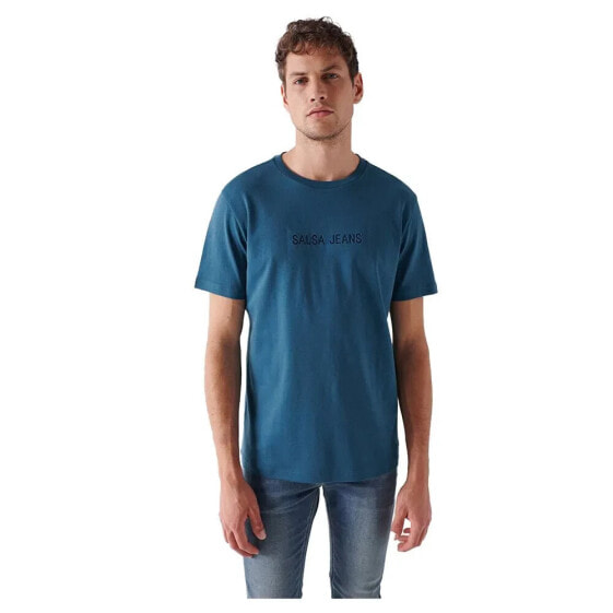 SALSA JEANS Plain Brading short sleeve T-shirt