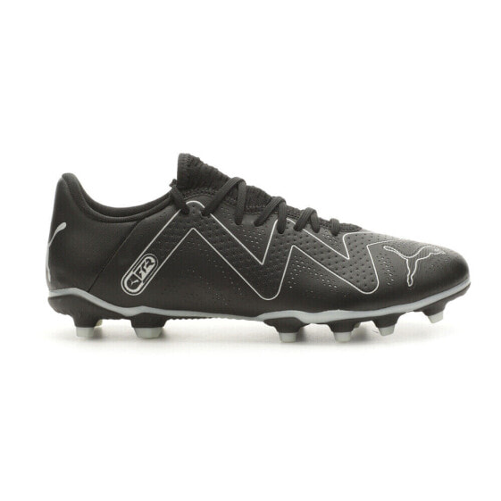 Puma Future Play Firm GroundAg Lace Up Soccer Cleats Mens Black Sneakers Casual