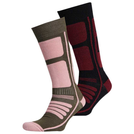 SUPERDRY Mountain Merino socks 2 pairs