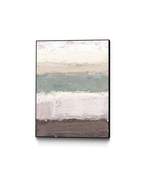 36" x 24" Strata Horizon II Art Block Framed Canvas