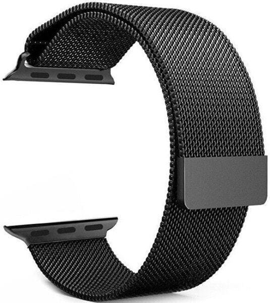Steel Milan Pull for Apple Watch - Black 42/44/45 mm