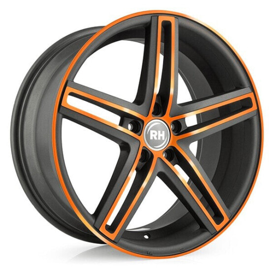 Колесный диск литой RH Alurad DG Evolution color polished - orange 8.5x20 ET35 - LK5/112 ML72.6