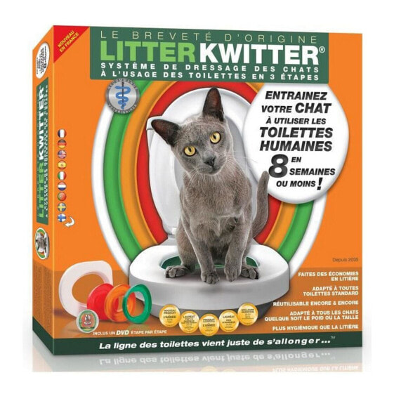 Обучающая игрушка для кошек Litter Kwitter Красный Пластик