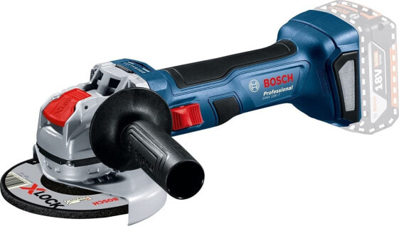 Bosch Professional 18V System Battery Angle Grinder GWX 18V-7 (with X-LOCK Mount, Disc Diameter 125 mm, without Batteries and Charger, L-Boxx Insert, in L-Boxx 136)
