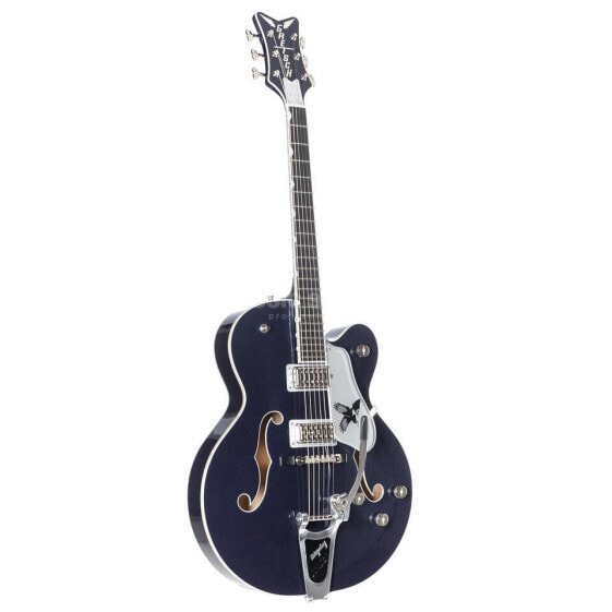 Gretsch G6136T-RR Rich Robinson Signature Magpie with Bigsby Raven's Breast Blue