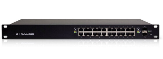 UbiQuiti Networks ES-24-250W - Управляемый - L2/L3 - Гигабитный Ethernet (10/100/1000) - Power over Ethernet (PoE) - Монтаж в стойку - 1U