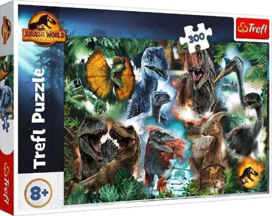 Trefl Puzzle 300 Ulubione dinozaury TREFL