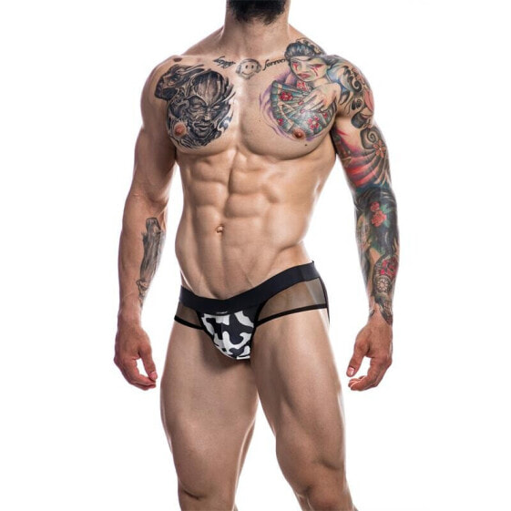 Эротическое белье CUT4MEN Jockstrap Shadow Camo с прозрачностями