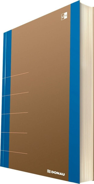 Donau Notatnik DONAU Life, organizer, 165x230mm, 80 kart., niebieski
