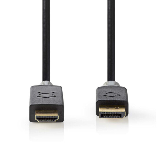 Nedis CCBW37100AT10 - 1 m - DisplayPort - HDMI - Male - Male - Straight