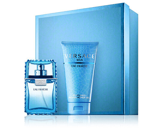 Versace Man Eau Fraiche 30 ml EdT Set mit Shower Gel