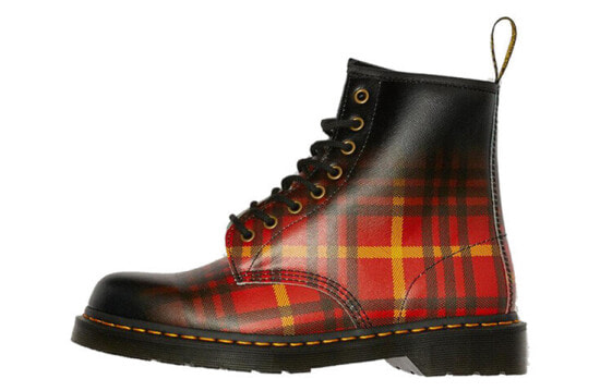 Ботинки Dr. Martens 1460 Tartan 8 высокие