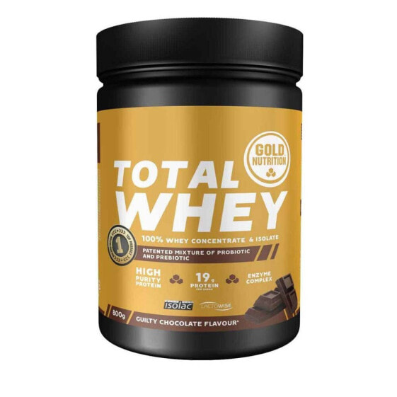 Протеиновый напиток Gold Nutrition Total Whey 800 г Шоколадный