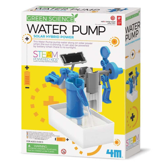 4M Green Science/Hybrid Solar Power Water Pump Construction Game