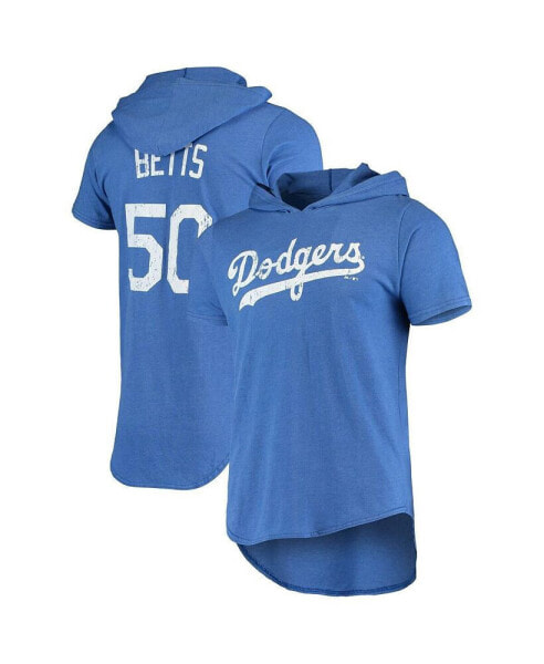 Men's Mookie Betts Royal Los Angeles Dodgers Softhand Player Hoodie T-shirt