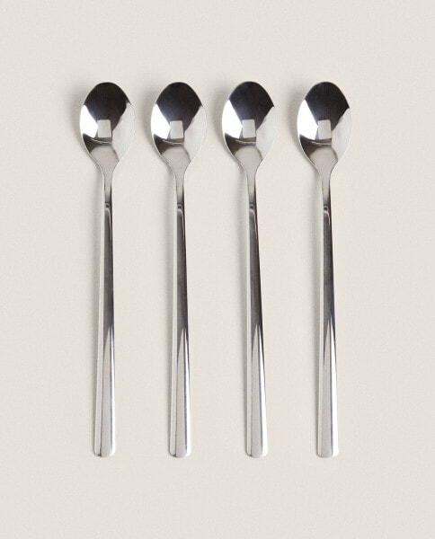 Set of soft drink spoons