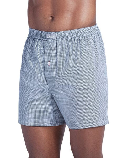 Men's Relaxed-Fit Cotton Boxers