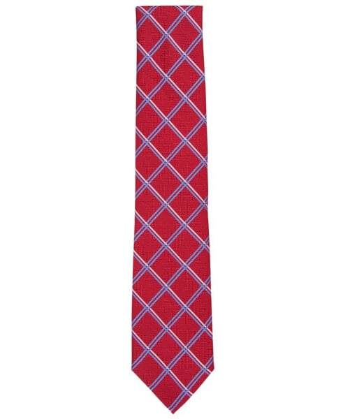 Men's Adobe Grid Tie, Created for Macy's