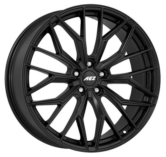 Колесный диск литой AEZ Porto black matt 8x18 ET45 - LK5/108 ML63.4
