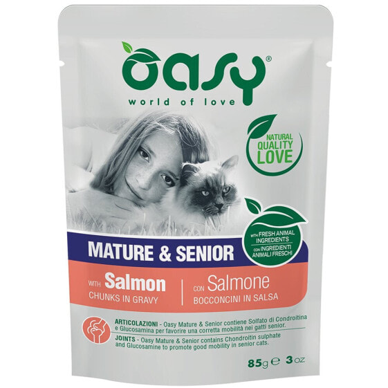 OASY Chunks In Sauce Senior 85G Wet Cat Food