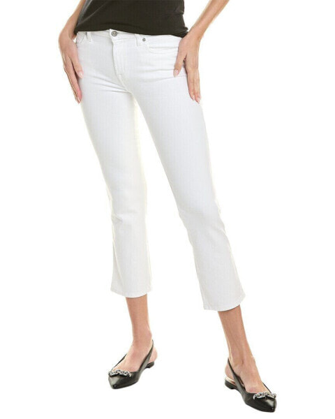 7 For All Mankind Kimmie Clean White Crop Jean Women's 23