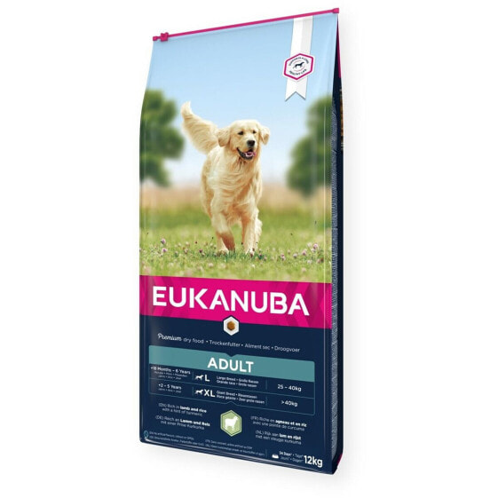 Корм для собак Eukanuba ADULT Мясо ягненка и рис 12 кг