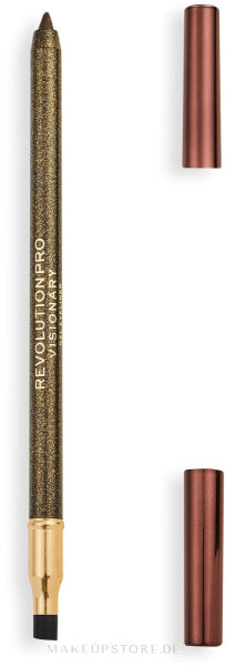 Kajalstift - Revolution PRO Visionary Gel Eyeliner Pencil Ochre