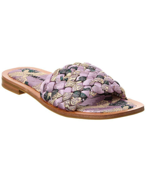 Johnny Was Woven Crane Sandal Women's Purple 10